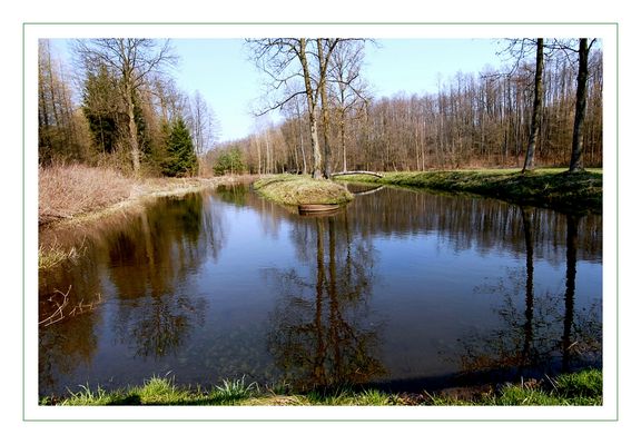 W Gąsewie przy młynie
