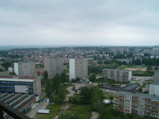 Foto z komina cotexu- Widok na ul.Dobrowolskiego
