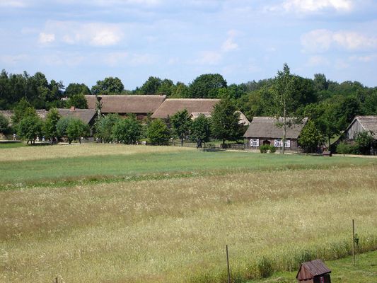 Skansen w Sierpcu
Widok z młyna.
