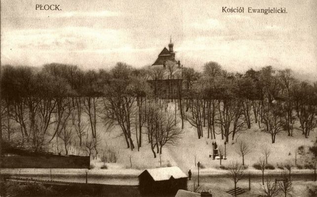 Kościół ewangelicki 1915r
Kościół Ewangelicki
od roku 1805 do 1945 kościół
pełnił rolę zboru protestanckiego,
rok ok. 1910-1915
