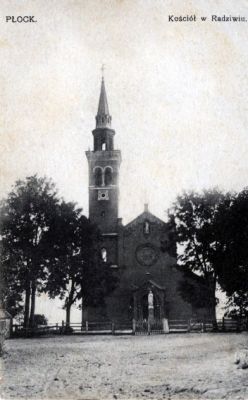 Kościół w Radziwiu
Kościół św. Benedykta w Radziwiu 1915r
