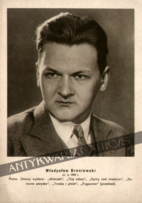 Władysław Broniewski 1933 r.
