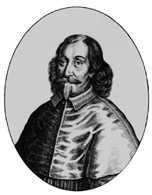 Karol Ferdynand Waza - 55 biskup płocki w latach 1640-1655
 B. Moncornet miedzioryt.
