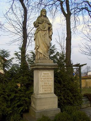 Słubice
Pamiątkowy pomnik obok kościoła.
Słowa kluczowe: Słubice