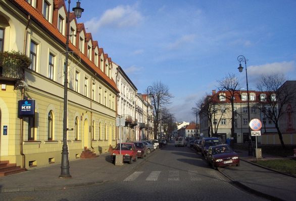 Widok ze Starego Rynku
Perspektywa ul. Bielskiej
