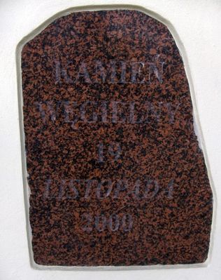 Kamień węgielny kościoła pw. Dobrego Pasterza na Skarpie
