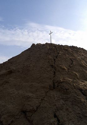Płocki Giewont?
Nowy, chwilowy, górski krajobraz na Skarpie.
