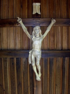 Kościół w Trzepowie
Krucyfiks w kruchcie.
Słowa kluczowe: Trzepowo kościół