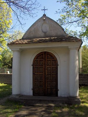 Kaplica
Kaplica z XIX wieku, stojąca na terenie kościelnym w Dobrzykowie.
Słowa kluczowe: Dobrzyków kaplica