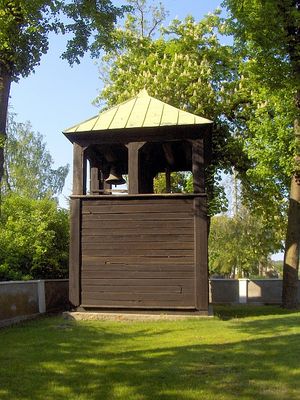 Kępa Polska
Drewniana dzwonnica z 1897 roku.
Słowa kluczowe: Kępa Polska