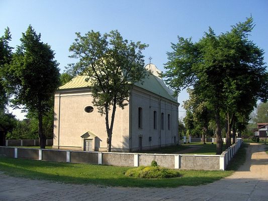 Kępa Polska
Kościół widziany z wału przeciwpowodziowego.
Słowa kluczowe: Kępa Polska