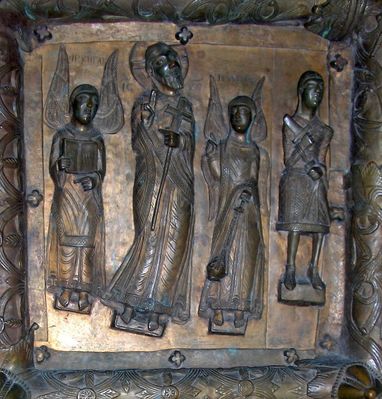 DRZWI PŁOCKIE - detal
"Wniebowstąpienie Pańskie"(?)
Słowa kluczowe: katedra drzwi płockie