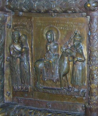 DRZWI PŁOCKIE - detal
"Ucieczka do Egiptu"
Słowa kluczowe: katedra drzwi płockie