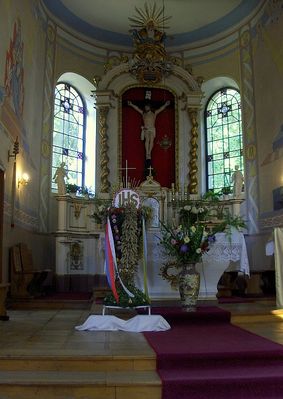 Radzanowo
Kościół - ołtarz główny.
Słowa kluczowe: Radzanowo kościół