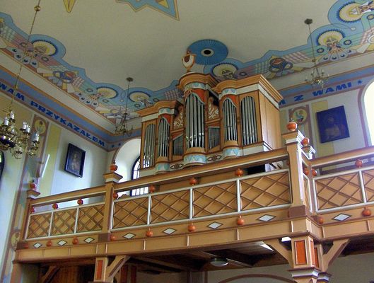 Radzanowo
Chór z organami, w kościele parafialnym.
Słowa kluczowe: Radzanowo kościół