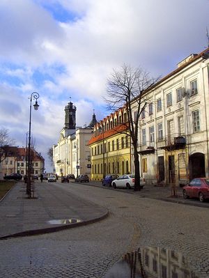 Widok z ulicy Bielskiej
