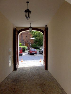 Brama Muzeum Diecezjalnego
Opactwo pobenedyktyńskie.
