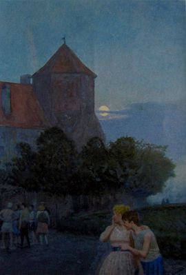 Aleksy Kiriuszyn "Wieża Szlachecka w Płocku"
Akwarela namalowana w 1960 r.
Słowa kluczowe: Płock Aleksy Kiriuszyn