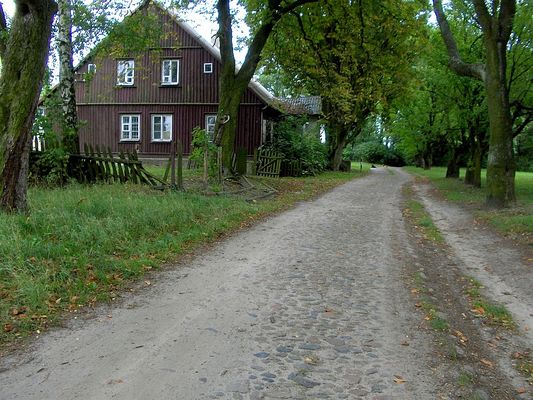 Karwosieki - Cholewice
Bity trakt do dworu.
Słowa kluczowe: Karwosieki Cholewice