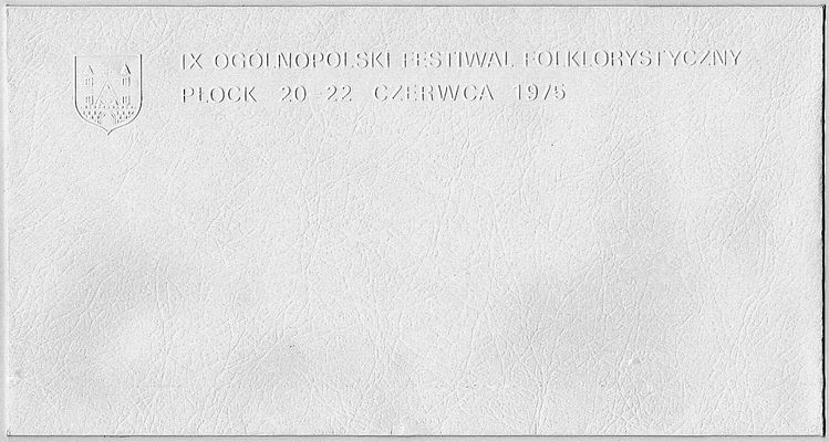 Znalezisko
stara koperta z tłoczonym herbem Płocka i napisem, miniatura nieczytelna - oglądać powiększenie.
