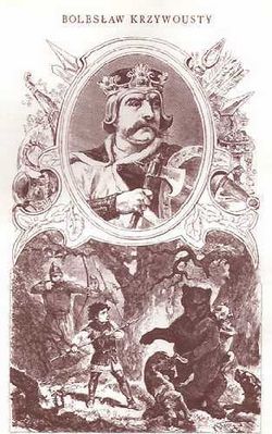 Bolesław Krzywousty z "Pocztu władcow Polski" Kraszewskiego.
Znaleziony w internecie.
