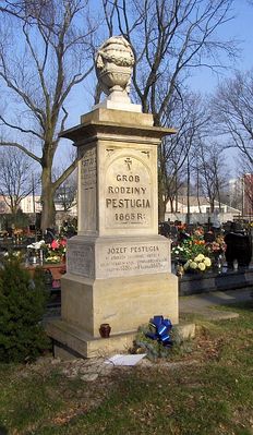 PŁOCKIE POWĄZKI
Józef Pestugia, Lombardczyk, starszy zgromadzenia kupieckiego, zmarł w 1865 r.
