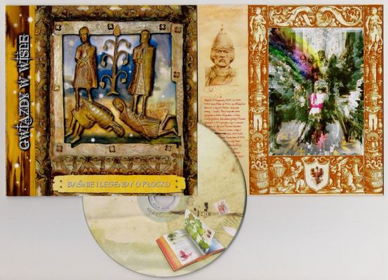 "Baśnie i legendy o Płocku"
Płyta z fragmentami sześciu opowiadań zawartych w książce "Gwiazdy w Wiśle".
