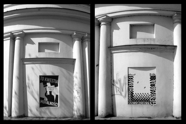 Murale na rogatkach dobrzyńskich
