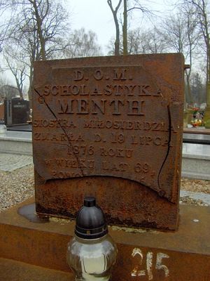 PŁOCKIE POWĄZKI
D.O.M. - Deo Optimo Maximo - Bogu Największemu.
