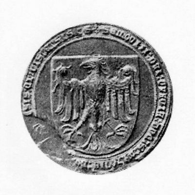 Pieczęć księcia Siemowita IV Młodszego
Władał Płockiem w latach 1379 - 1426, pochowany w płockiej katedrze.
