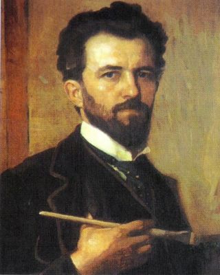 Mikołaj Brucher
Autoportret współtwórcy polichromii w katedrze płockiej.
Słowa kluczowe: Płock katedra polichromia