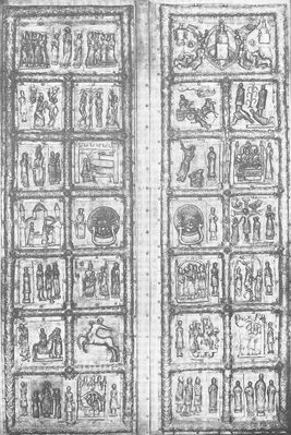 Drzwi Płockie
Układ kwater wg Credo Apostolorum.
Słowa kluczowe: drzwi płockie