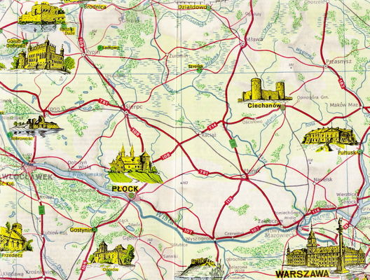 Płocki zamek
Fragment mapy "Zamki w Polsce"
Słowa kluczowe: mapa Płock zamek