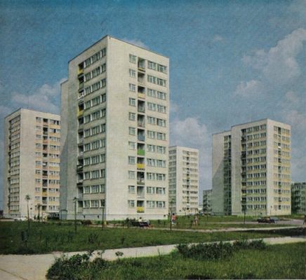 Z KSIĄŻKI "PŁOCK"
Osiedle Tysiąclecia.
