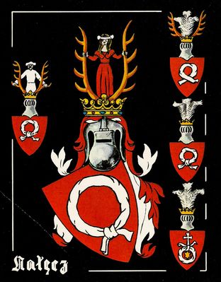 Bolesław Krzywousty - Legendy Heraldyczne
Herb Nałęcz. Jedna z wersji mitu Nałęczów tłumaczy białą przepaskę w herbie tym, że po przegranej bitwie z Rusinami, Bolesław Krzywousty osobiście opatrywał swym rycerzom rany na głowie. 
Słowa kluczowe: Bolesław Krzywousty herb legenda