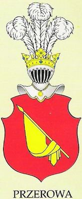 Bolesław Krzywousty - Legendy Herbowe
Niesiecki w "Herbarzu" napisał "Gdy się Bolesław Krzywousty z niemieckimi wojskami pod Wrocławiem potykał... Mirosław niejaki... konia ostrogami wsparwszy taką siłą na na Niemców uderzył... a za nim cały hufiec Szlązaków, siekąc i bijąc, trupem miejsce w koło siebie usłał czem przerazeni Niemcy, tył podali, za czem nastąpiła słynna wiktorya... Mirosławowi tedy za to fortunne dzieło... ten herb nadany od Bolesława Krzywoustego (...)"
