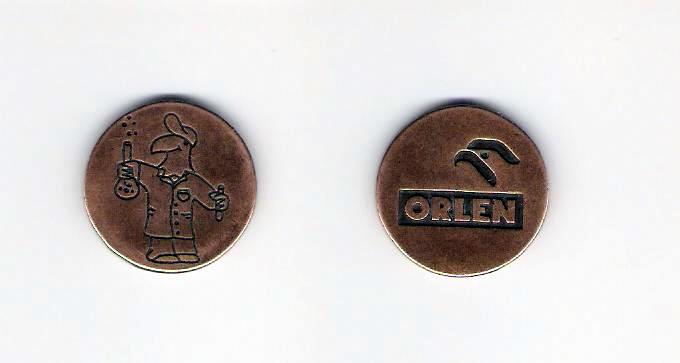 Znaleziony na ulicy
Co to jest?  Miedziany krążek, średnica 22 mm
