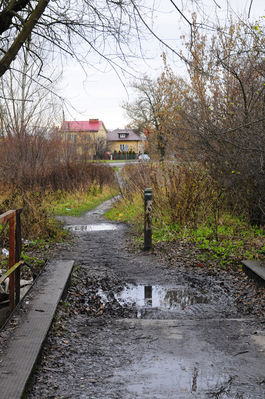 Most kolejowy w Borowiczkach
Widok na most kolejki wąskotorowej, charakterystyczne zagłębienie w moście do ułożenia podkładów i torów. Teraz służy jako kładka dla pieszych, rowerów i szaleńców na kładach.
Słowa kluczowe: most waskiej kolejki borowiczki
