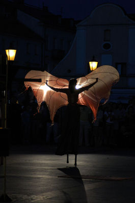 Motyl kobieta
Nadwiślański Festiwal Teatrów Ulicznych
