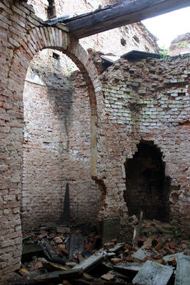 Studzieniec - ruina pałacu
