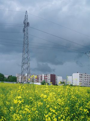 burza nad międzytorzem
