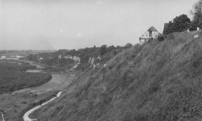 Skarpa w latach 60-tych.
