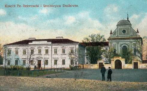 Kościół po-reformacki i seminarium Duchowne
ok. 1910r.
