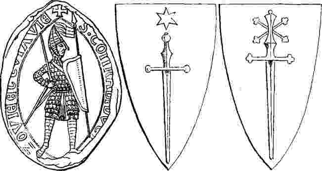 Rysunek pieczęci Konrada Mazowieckiego, księcia Mazowsza i Kujaw
***
