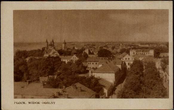 widok Płocka
pocztówka wydana przez PTK
