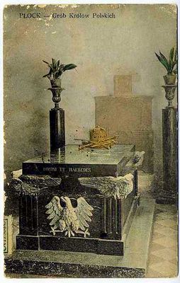 Grób książąt polskich w 1921r.
Katedra Płocka
