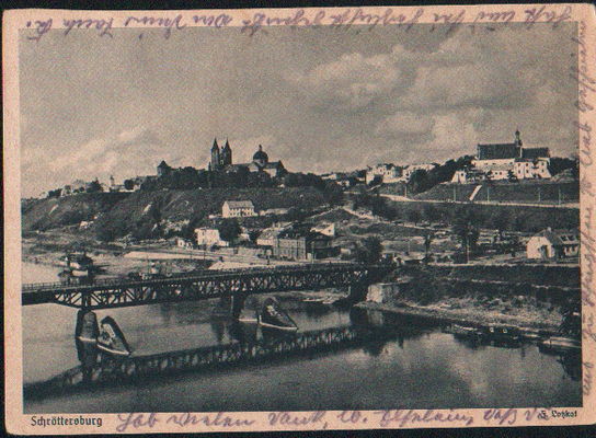 Schrottersburg (Płock) z innego ujęcia
1942r.  wyd. Grafe und Unzer Verlag, Królewiec
