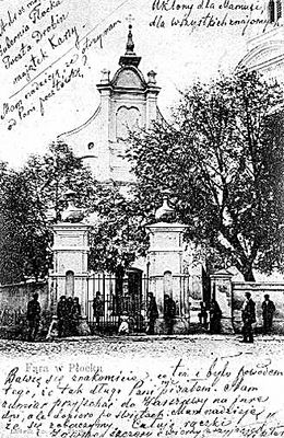 Fara
na  starej pocztówce ok. 1900r.
