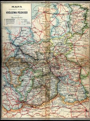 Królestwo Polskie
w Internecie podano, że mapa autorstwa Kazimierza Naaake-Nakęskiego
