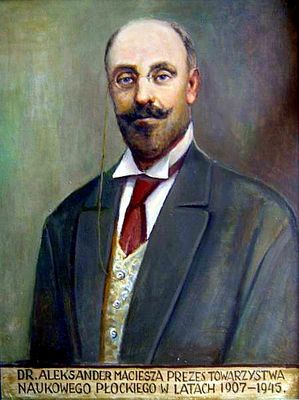Aleksander Bolesław Maciesza (1875-1945)
prezes NTP w latach 1907-1945
